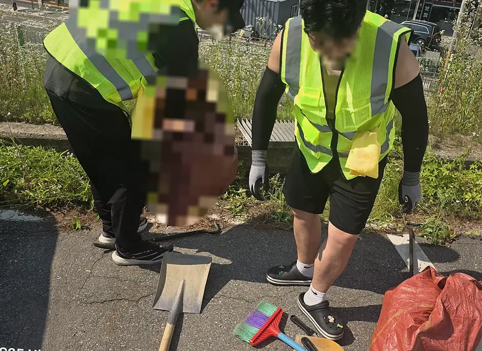 안산 상록구 사고현장청소 전문 현장 사진 1